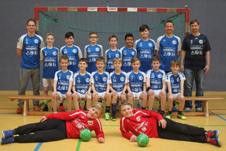 Team E1 mit Sponsor Hendrik Kücke